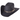 Black Faux Felt Wide Cattleman Hat BFF-45BLK 