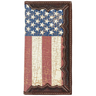 Men's Distressed USA Flag Rodeo Wallet by M&F Western DW841 (155652)