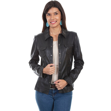 Women's Contemporary Lamb Jacket By Scully L1024-11