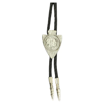 Cowtown Cowboy Outfitters Indian Head Bolo Tie by M&F Western 2217836 701340039605 16 New