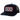 "Loop" Hooey Navy / Black 5-Panel Trucker with Red / Black / White Rectangle Patch - OSFA
