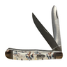 Hooey Knife Large 4 1/4" Chief Pattern Trapper 