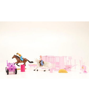 Bigtime Rodeo Stall and ATV Pink Play Set by M&F Western 50820 (164812)