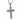 Men's Twister Silver Cross Necklace 32106