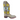 Women's Wide Square Toe Sunflower Tan Boot By Los Altos 322G6231