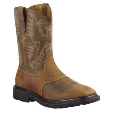 Men's Sierra Wide Square Toe Work Boot by Ariat 10010148