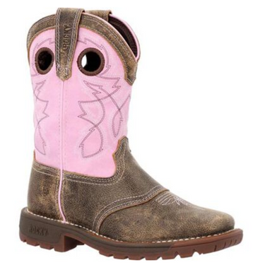 Kid's Pink Work Boot by Rocky RKW0408Y