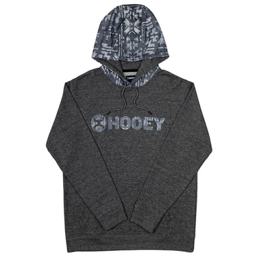 Men's "Lock-Up" Grey Hooey with Grey White Logo Hoodie HH1191GY