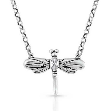Dragonfly Necklace by Montana Silversmiths NC5268