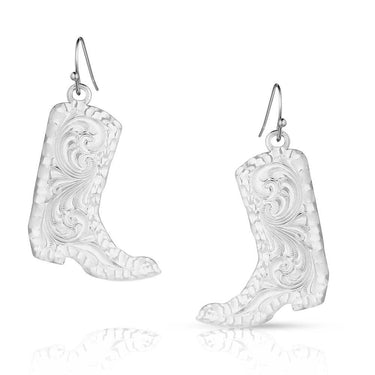 Chiseled Boots Earrings-ER5668