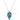 Antlers Point Turquoise Arrowhead Necklace-KTNC5653