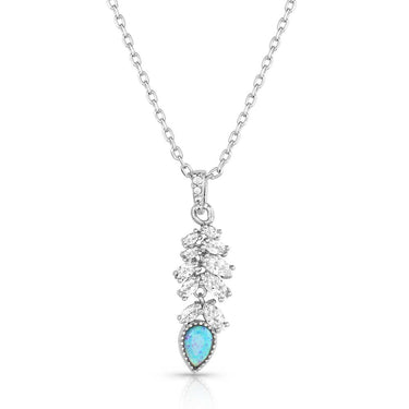 Mystic Falls Opal Crystal Necklace - NC5362