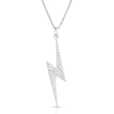 Lightning Strike Silver Artistry Necklace - NC5390