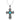 Bold in Faith Turquoise Cross Necklace-NC5525