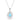 Radiating Crystals Opal Necklace-NC5530