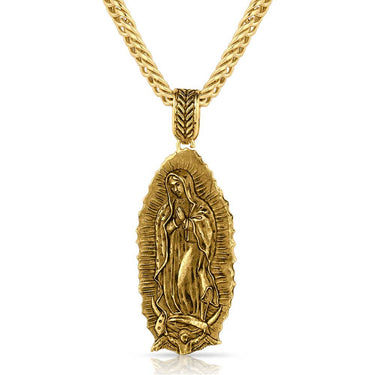 Lady Of Guadalupe Necklace-NC5887G