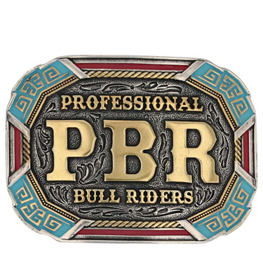 PBR Vibrant Riders Belt Buckle PBR939