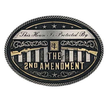 This House is Protected By The 2ND Amendment By Montana Silversmith A891WC