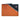 All Over Hooey Basketweave Bi-Fold Wallet with Black Leather Overlap HFBF002-TNBR