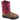 Toddler's Autry Side Zip Square Toe Boot by Smoky Mountain Boots 3920T