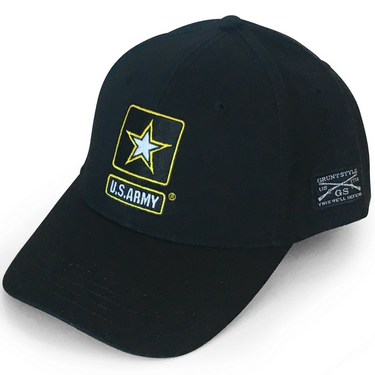 U.S. Army Embroidered Logo Hat by Grunt Style GSAR0036