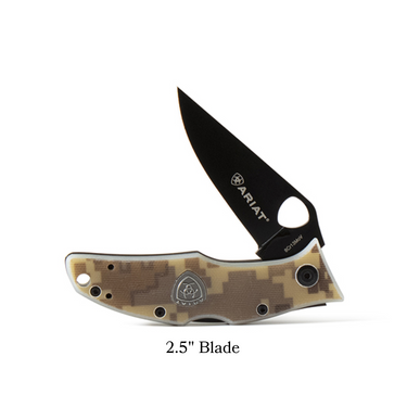 Ariat Knife, Multi-color, 2.5" Smooth blade, Small A710012297-S