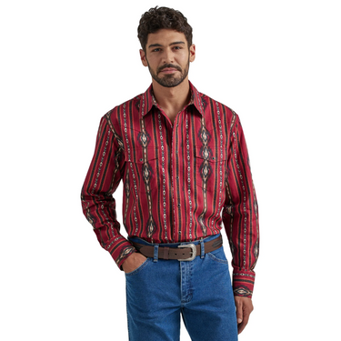 Checotah® Western Long Sleeve Shirt - Classic Fit - 112337429