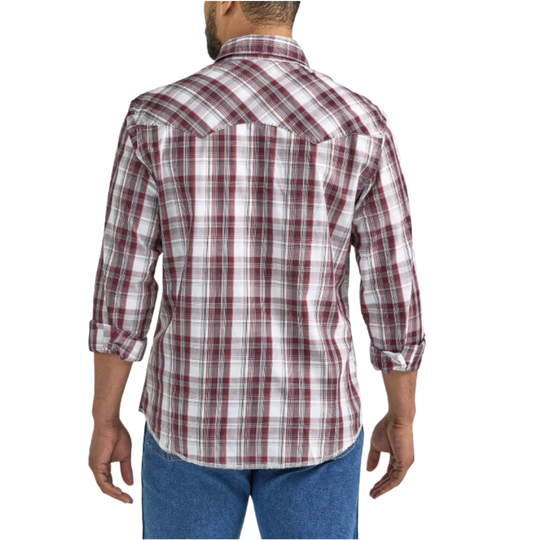 Wrangler® Fashion Long Sleeve Snap Shirt - Modern Fit - 112337993