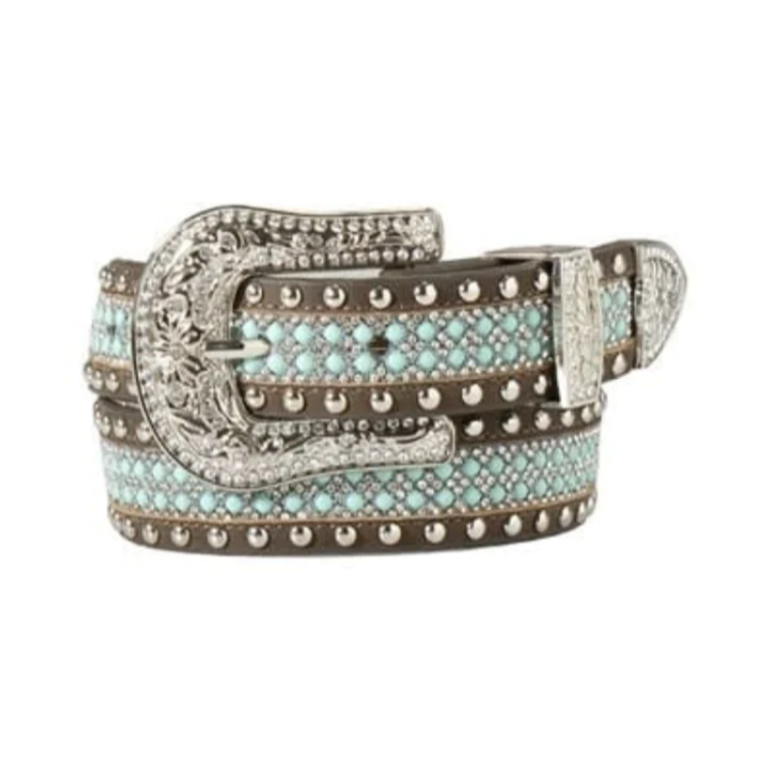 Angel Ranch Western Belt Girls Beaded Inlay Studded D130002933 ...