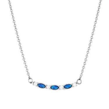 Moonlit Night Crystal Opal Necklace By Montana Silversmiths NC5703