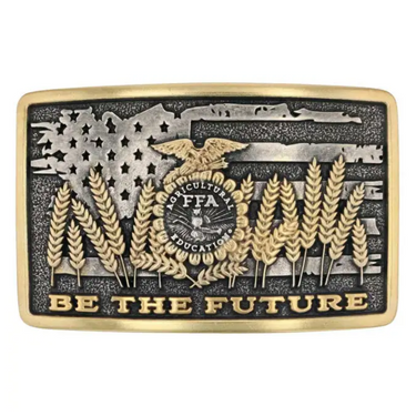Be the Future FFA Attitude Buckle By Montana Silversmiths A986P