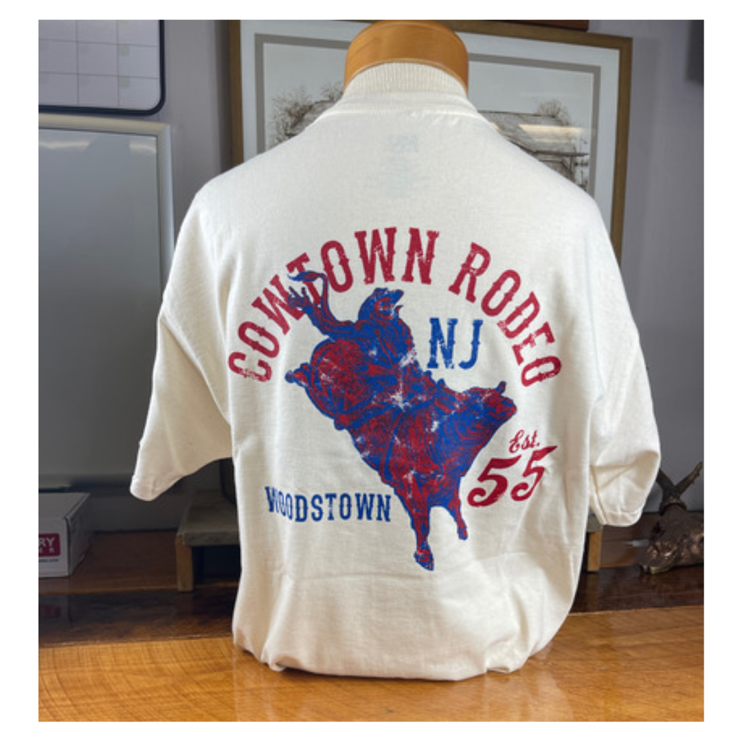 2023 Cowtown Rodeo Bullrider Stone Short Sleeve Shirt 207-097
