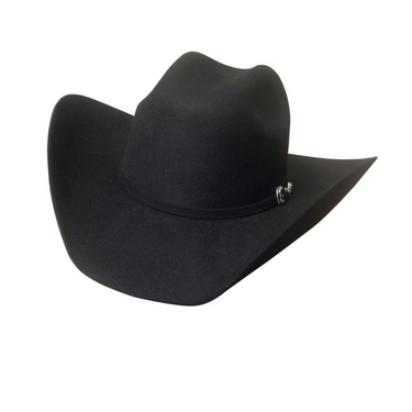 Big Boss 8X Beaver Fur Blend Felt Black Cowboy Hat by Montecarlo Hats 0745BL
