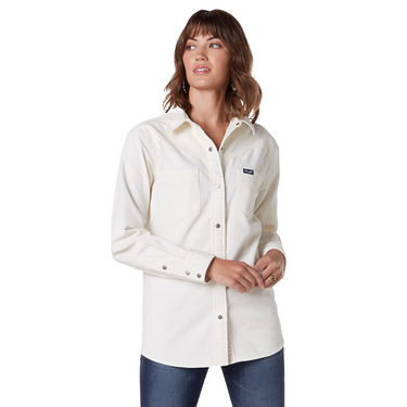 Women's Wrangler Retro® Americana Shirt - White - 112336504