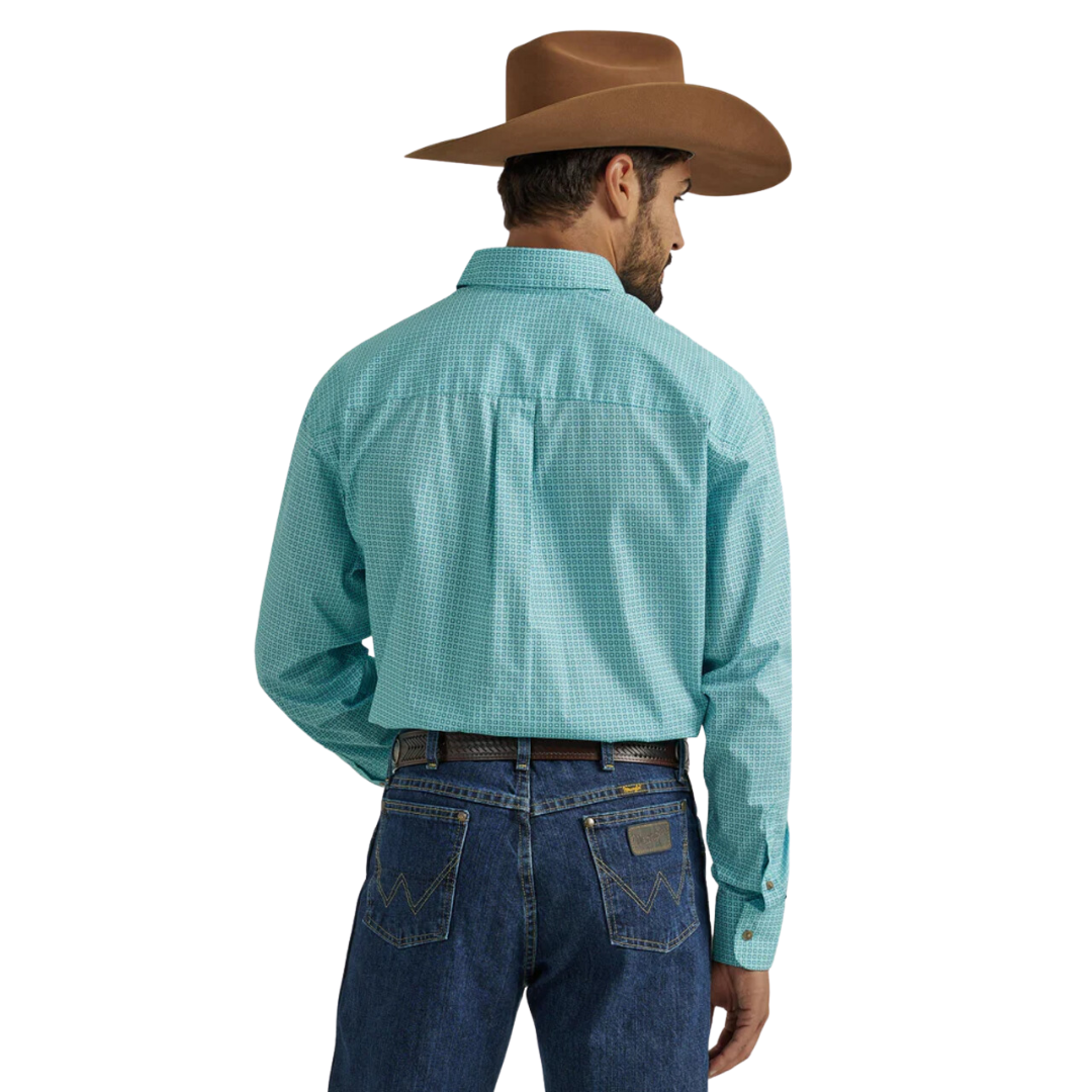Wrangler® George Strait Collection Two Pocket Long Sleeve Shirt - 112338103