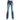 Women's Mid Rise Sequence Feather Pocket Jean By Miss Me - M9151B
