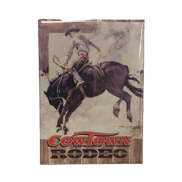 Cowtown Rodeo "Blackie" Magnet 39495Mag