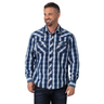 Men's Wrangler Retro® Premium LS Snap Shirt - Modern Fit - Blue - 112330787