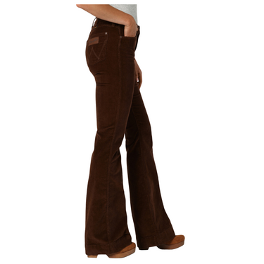 Women's Wrangler Retro® Fashion Trouser Jean - High Rise - Brn - 112336740
