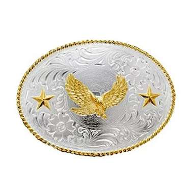 Nocona Rope Edge Eagle Belt Buckle by M&F 3757017