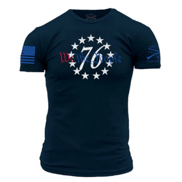 76 We The People Midnight Navy T-Shirt by Grunt Style GS5329