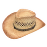 Tequila Sunrise Straw Hat in Natural