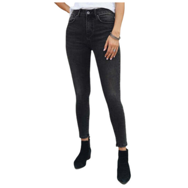 Women's Risen Black Skinny Jeans RDP1002-N