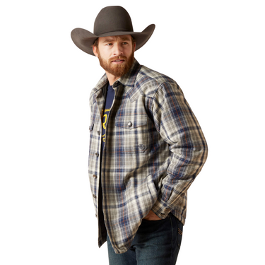 Men's Hoover Shirt Jacket in Iron Heather by Ariat 10046389