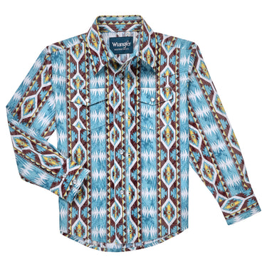 Boys Checotah Long Sleeve Shirt - Multi - 112326347