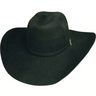 Cowtown Cowboy Outfitters Resilient Felt Black Cowboy Hat by Montecarlo 0766BL  74.99 New