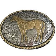 Quarter Horse Buckle | Western Style – Cowtown Cowboy Outfitters display picture 1