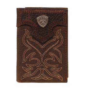 Ariat Embroidered Concho Tri Fold Wallet A3511002