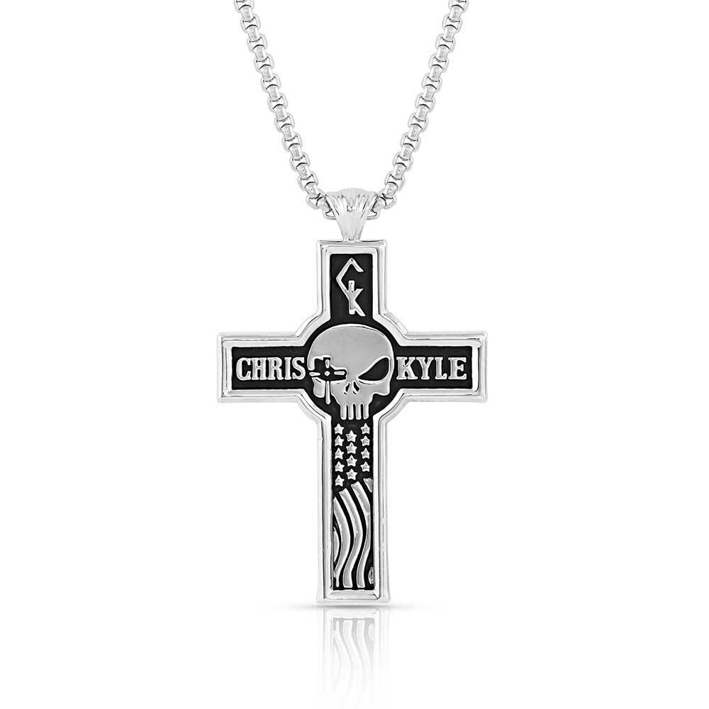 Combat Zone Cross Necklace by Montana Silversmiths CKNC5105