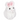 White Stuffed Sweet Chittering Bunny By Ganz HE10397-1